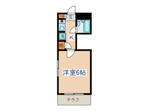 カ－サ新高円寺の物件間取画像